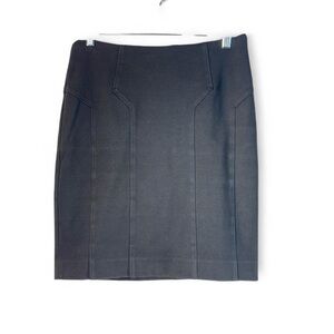 Bird by Juicy Couture Black A-Line Ponte Skirt